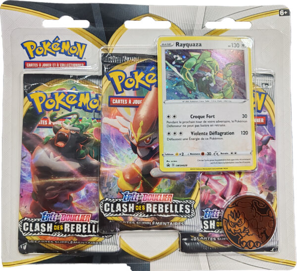 Tripack EB02 Clash des Rebelles - Rayquaza